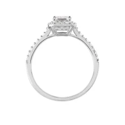 Histoire d'Or Bague Solitaire Cadmos Argent Blanc Oxyde De Zirconium* Bagues|Bagues Fantaisie
