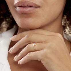 Histoire d'Or Bague Solitaire Camilia De Zirconium* Bagues|Bagues Avec Pierre