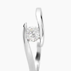 Best Histoire d'Or Bague Solitaire Camilia De Zirconium or blanc oxyde