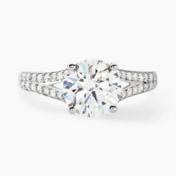 Best Histoire d'Or Bague Solitaire Carolina De Zirconium or blanc oxyde