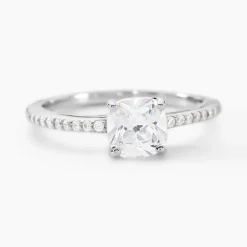 Histoire d'Or Bague Solitaire Celina Argent Blanc Oxyde De Zirconium* Bagues|Bagues Fantaisie