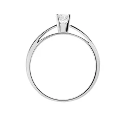 Discount Histoire d'Or Bague Solitaire Celina Or Blanc Diamant