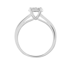Histoire d'Or Bague Solitaire Charlene Or Blanc Diamant Synthetique* Bagues|Bagues Avec Pierre