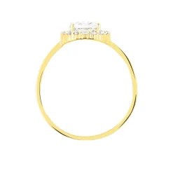 Histoire d'Or Bague Solitaire Cillie Or Jaune Oxyde De Zirconium* Bagues|Bagues Avec Pierre