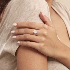 Histoire d'Or Bague Solitaire Cillie Or Jaune Oxyde De Zirconium* Bagues|Bagues Avec Pierre