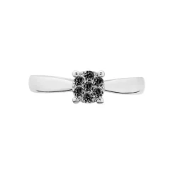 Histoire d'Or Bague Solitaire Collection Grace Or Blanc Diamant* Bagues|Bagues Avec Pierre