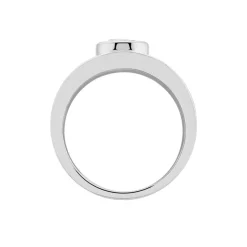 Histoire d'Or Bague Solitaire Electre Argent Blanc Oxyde De Zirconium* Bagues|Bagues Fantaisie