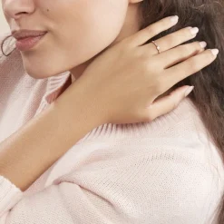 Histoire d'Or Bague Solitaire Eloize Or Rose Diamant* Bagues|Bagues Avec Pierre