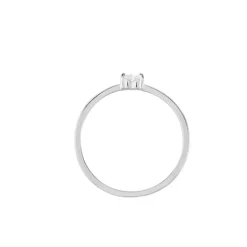 Histoire d'Or Bague Solitaire 1er Solitaire Argent Blanc Oxyde De Zirconium* Bagues|Bagues Fantaisie