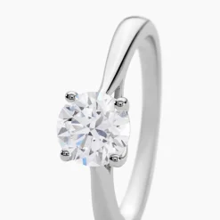 Best Histoire d'Or Bague Solitaire Fiona Or Blanc Diamant Synthetique