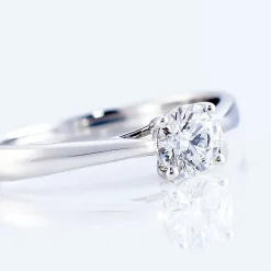 Histoire d'Or Bague Solitaire Fiona Or Blanc Diamant Synthetique* Bagues|Bagues Avec Pierre