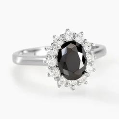 Histoire d'Or Bague Solitaire Gabor Argent Blanc Oxyde De Zirconium