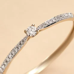 Histoire d'Or Bague Solitaire Hemera* Bagues|Bagues Avec Pierre