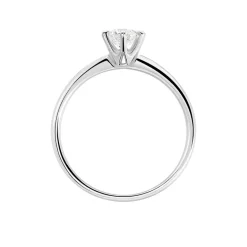 Histoire d'Or Bague Solitaire Ibtisem Or Blanc Diamant* Bagues|Bagues Avec Pierre