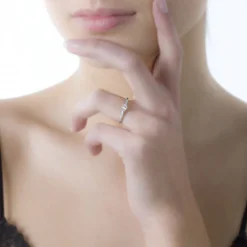 Histoire d'Or Bague Solitaire Ihsane Or Blanc Diamant* Bagues|Bagues Avec Pierre