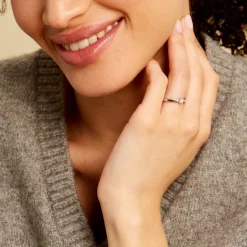 Histoire d'Or Bague Solitaire Iris* Bagues|Bagues Avec Pierre