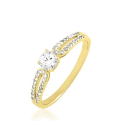 Histoire d'Or Bague Solitaire Katalina Or Jaune Diamant* Bagues|Bagues Avec Pierre