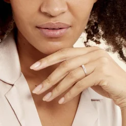 New Histoire d'Or Bague Solitaire Katalina or blanc diamant