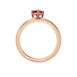 Histoire d'Or Bague Solitaire Kelvyn Argent Rose Oxyde De Zirconium* Bagues|Bagues Fantaisie