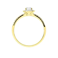 Histoire d'Or Bague Solitaire Lena Or Jaune Diamant* Bagues|Bagues Avec Pierre