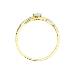 Sale Histoire d'Or Bague Solitaire Liora Or Jaune Diamant