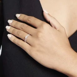 Histoire d'Or Bague Solitaire Livia Or Blanc Diamant* Bagues|Bagues Avec Pierre