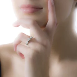 Histoire d'Or Bague Solitaire Loren Or Blanc Diamant* Bagues|Bagues Avec Pierre