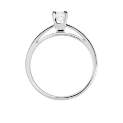 Histoire d'Or Bague Solitaire Loren Or Blanc Diamant* Bagues|Bagues Avec Pierre