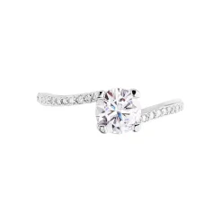 Histoire d'Or Bague Solitaire Maelane Argent Blanc Oxyde De Zirconium* Bagues Fantaisie|Bagues Avec Pierre