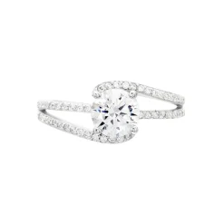 Histoire d'Or Bague Solitaire Maggy Argent Blanc Oxyde De Zirconium* Bagues|Bagues Fantaisie