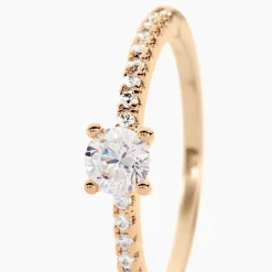 Histoire d'Or Bague Solitaire Mireilla De Zirconium* Bagues