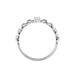Histoire d'Or Bague Solitaire Moccus Argent Blanc Oxyde De Zirconium* Bagues|Bagues Fantaisie