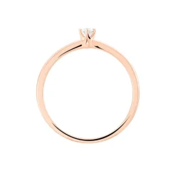 Histoire d'Or Bague Solitaire Natalia Or Rose Diamant* Bagues|Bagues Avec Pierre