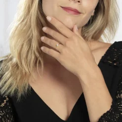 Histoire d'Or Bague Solitaire Natalia Or Jaune Diamant Synthetique* Bagues|Bagues Avec Pierre