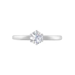 Histoire d'Or Bague Solitaire Natalia Pl Platine Blanc Diamant* Bagues|Bagues Avec Pierre