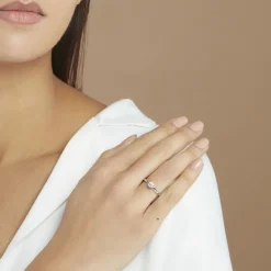 Histoire d'Or Bague Solitaire Natalia Pl Platine Blanc Diamant* Bagues|Bagues Avec Pierre