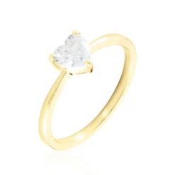 Histoire d'Or Bague Solitaire Or Jaune Idelle Oxyde De Zirconium* Bagues|Bagues Avec Pierre