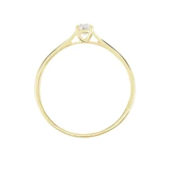 Histoire d'Or Bague Solitaire Or Jaune Fiona Diamant Synthetique* Bagues|Bagues Avec Pierre