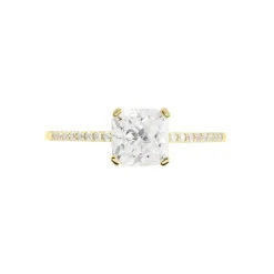 Histoire d'Or Bague Solitaire Or Jaune Beline Oxyde De Zirconium* Bagues|Bagues Avec Pierre