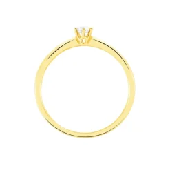 Histoire d'Or Bague Solitaire Orleane Or Jaune Diamant* Bagues|Bagues Avec Pierre