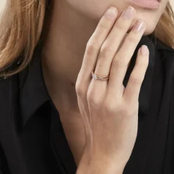 Histoire d'Or Bague Solitaire Plaqué Or Jaune Arienne Oxydes De Zirconium* Bagues|Bagues Fantaisie