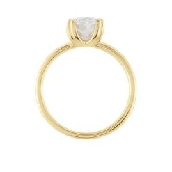 Histoire d'Or Bague Solitaire Plaqué Or Liber Oxyde De Zirconium* Bagues|Bagues Solitaires