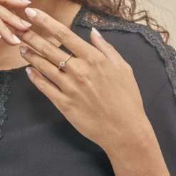 Histoire d'Or Bague Solitaire Samantha Or Jaune Diamant* Bagues|Bagues Avec Pierre