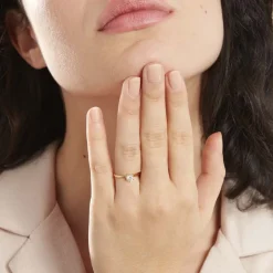 Histoire d'Or Bague Solitaire Samantha Or Jaune Diamant* Bagues|Bagues Avec Pierre