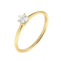 Histoire d'Or Bague Solitaire Samantha Or Jaune Diamant* Bagues|Bagues Avec Pierre