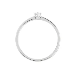 Histoire d'Or Bague Solitaire Samantha Or Blanc Diamant* Bagues|Bagues Avec Pierre