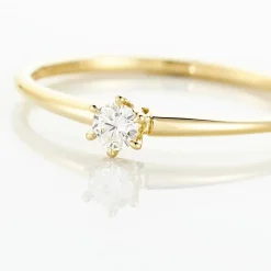 Histoire d'Or Bague Solitaire Samantha Or Jaune Diamant* Bagues|Bagues Avec Pierre