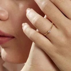 Histoire d'Or Bague Solitaire Samantha Or Jaune Diamant* Bagues|Bagues Avec Pierre