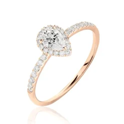 Histoire d'Or Bague Solitaire Tatiana Or Rose Diamant* Bagues|Bagues Avec Pierre