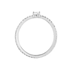 Histoire d'Or Bague Solitaire Ursi De Zirconium* Bagues|Bagues Fantaisie